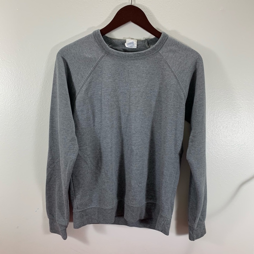 Women’s Classic Grey Delta Fleece Crewneck